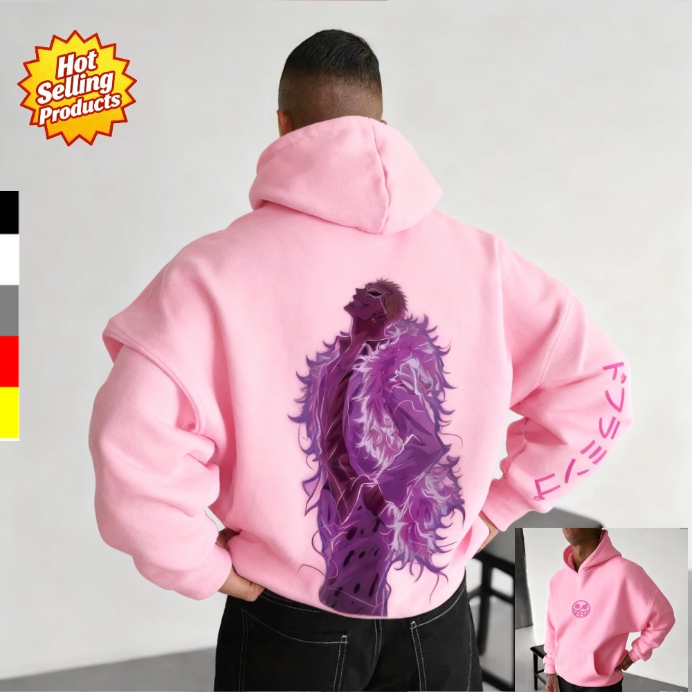 Winter Clothing In Japan - قطعة واحدة هوديي Donquixote Doflamingo جديد