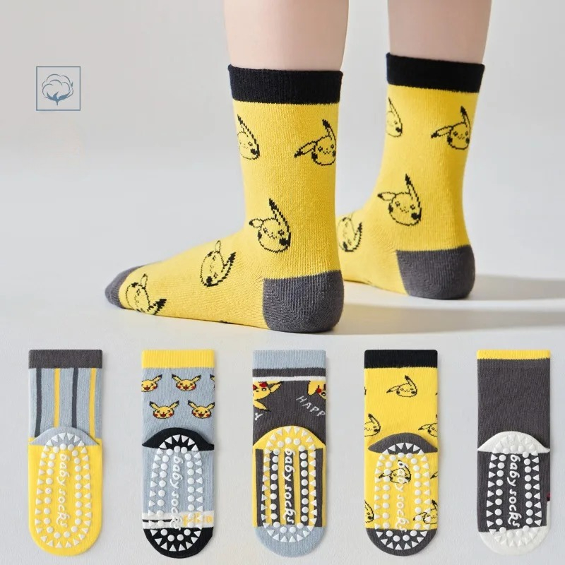 Winter Clothing Kids - 5 أزواج من جوارب الأطفال بتصميم