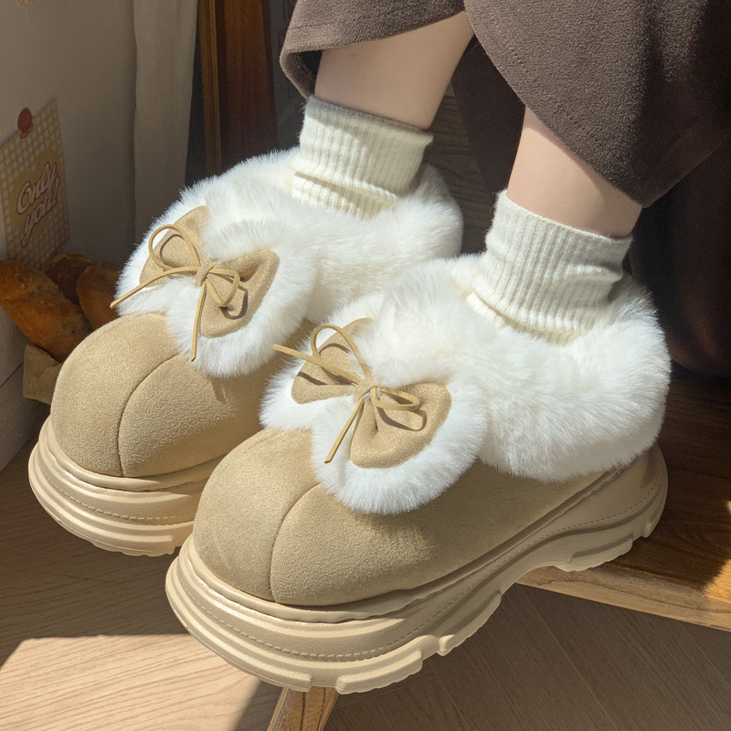 الدافئة فو الفراء رقيق النعال  - مراجعة Winter Clothing Korea وسعره