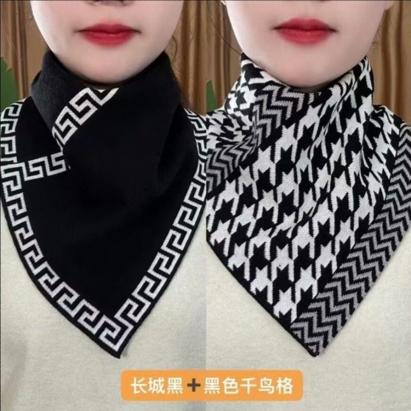 شتاء جديد مثلث الرقبة سميكة ال - مراجعة Winter Clothing Korea وسعره