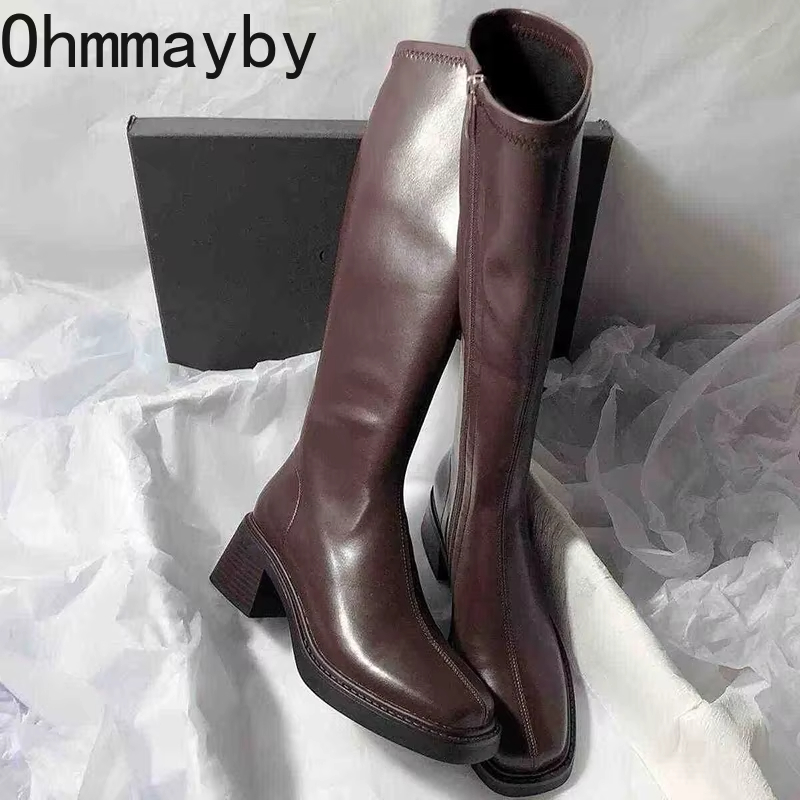 خمر كعب سميك النساء حذاء برقبة - مراجعة Winter Clothing Korea وسعره