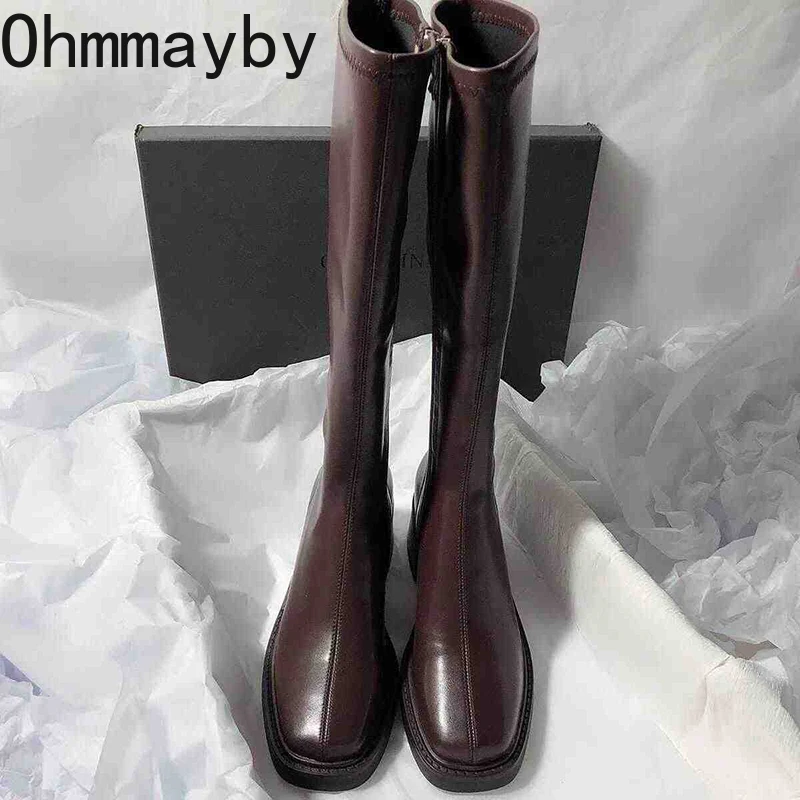 خمر كعب سميك النساء حذاء برقبة - مراجعة Winter Clothing Korea وسعره