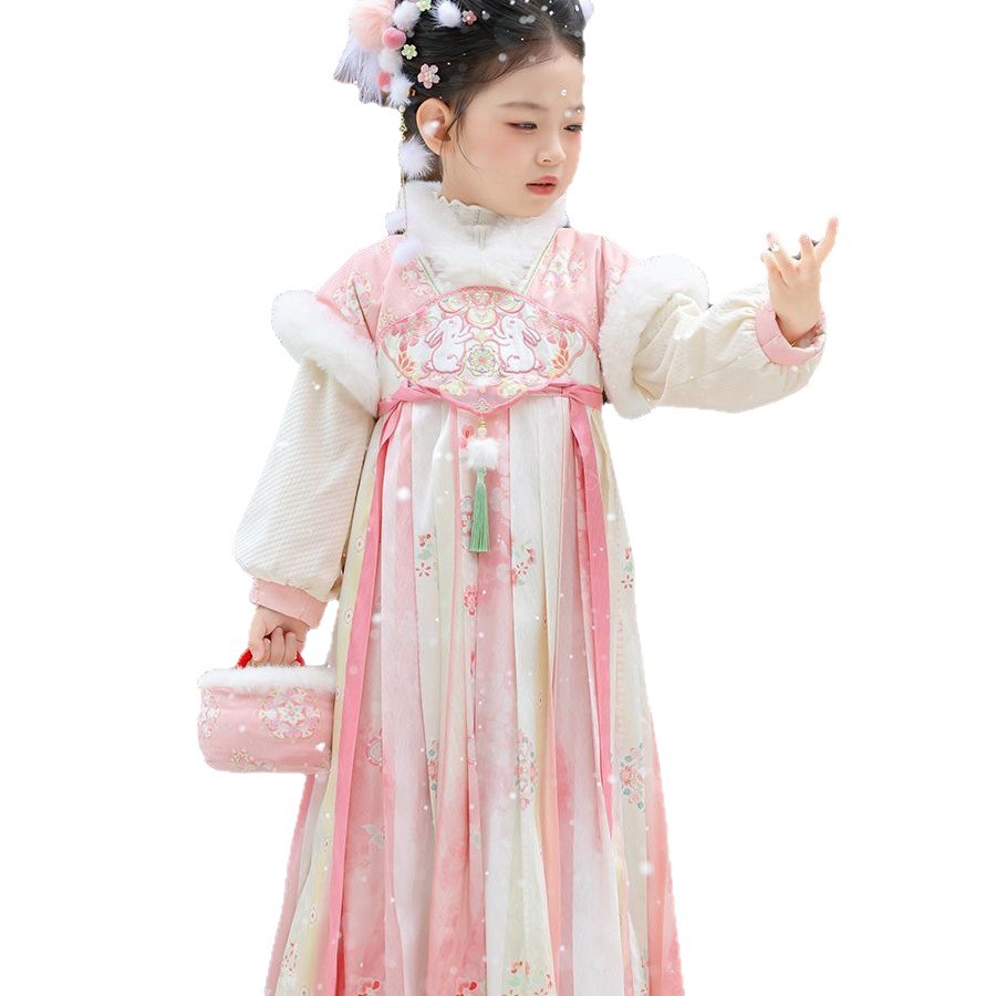 2025 الفتيات الجنية Hanfu الأط - مراجعة Winter Clothing Kids وسعره