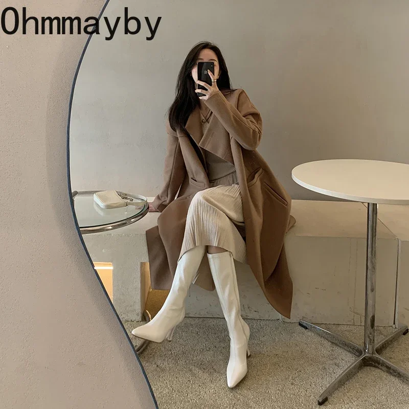 أحذية طويلة شتوية للسيدات بكعب - مراجعة Winter Clothing Korea وسعره