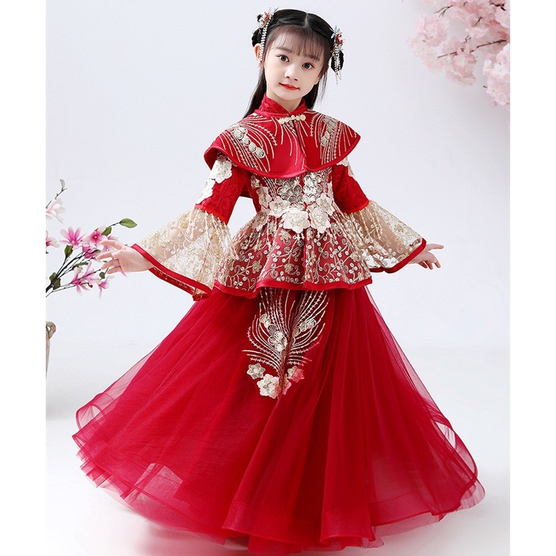 زي هانفو تشيونغسام للفتيات، مل - مراجعة Winter Clothing Kids وسعره
