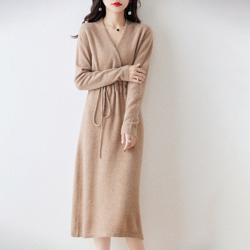 جديد المرأة 100% ميرينو فستان  - مراجعة Winter Clothing H&M وسعره