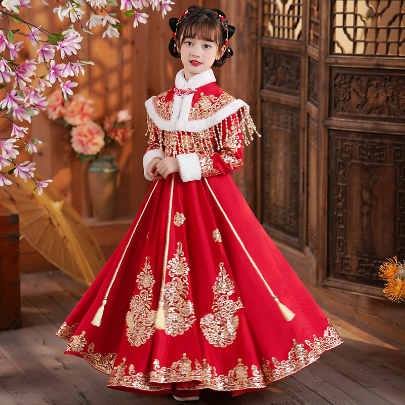 الفتيات الأحمر السنة الصينية ا - مراجعة Winter Clothing Kids وسعره