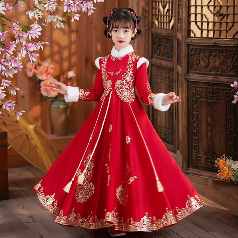 الفتيات الأحمر السنة الصينية ا - مراجعة Winter Clothing Kids وسعره