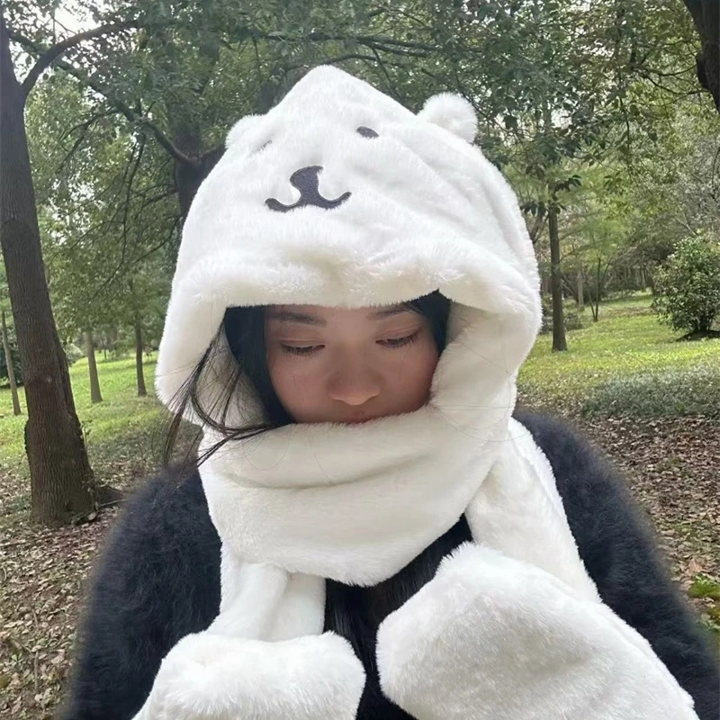 3 في 1 قبعة سميكة بقلنسوة لطيف - مراجعة Winter Clothing Kids وسعره