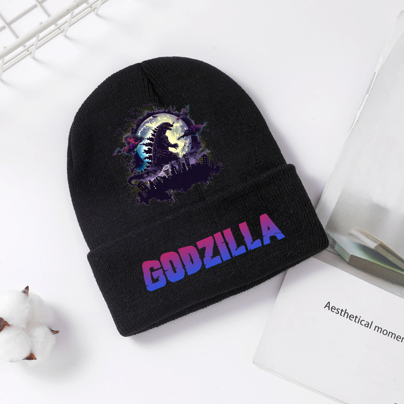 Godzilla محبوك قبعة الشتاء الر - مراجعة Winter Clothing Kids وسعره
